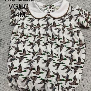 Duck Print Kids Bodysuit